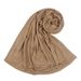 Muslim Headscarf Muslim Scarf Pure Color Mercerized Cotton Scarf Full Of Star Hot Diamond High Quality Modal Scarf 170*60cm_viptrois.com