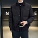 Nordmann 2025 Winter New Men's Fashion Casual Single-Breasted Turn-Down Collar Simple Youth Down Jacket Coat_viptrois.com