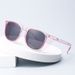 New Pollen Sunglasses Fully Enclosed Anti Wind And Sand Color Square Frame Glasses Anti Splash Sunglasses For Men And Women_viptrois.com