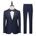 Peaked lapel dress, art test performance formal suit, men's groom, wedding host, Tashi slim suit_viptrois.com