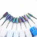 Tungsten Carbide Milling Cutters for Electric Nail Drill Machine Manicure Pedicure Drill Bit Polishing Tool Nail Files Accessory_viptrois.com