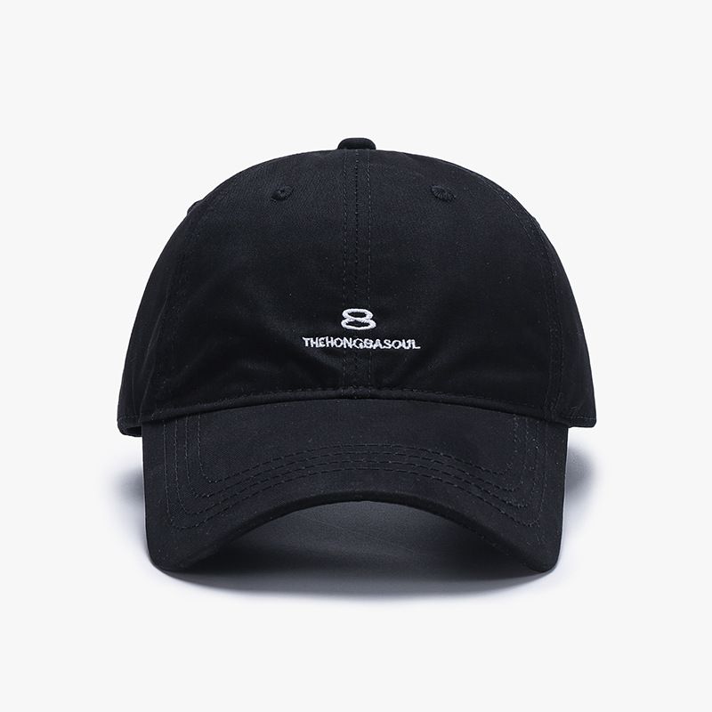 Washed Letter Embroidery Soft Top Thin Male And Female Gender-neutral Baseball Cap Outdoor Sports Versatile Cap_viptrois.com