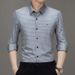 2026 Men's Long Sleeve Shirt Spring And Autumn High Quality Casual Men's Checkered Top Business Non Ironing Shirt_viptrois.com
