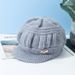 Middle Aged And Acrylic Silk Light Wool Women's Elderly Warm Mother Hats, Winter Plush Old Lady Hats_viptrois.com