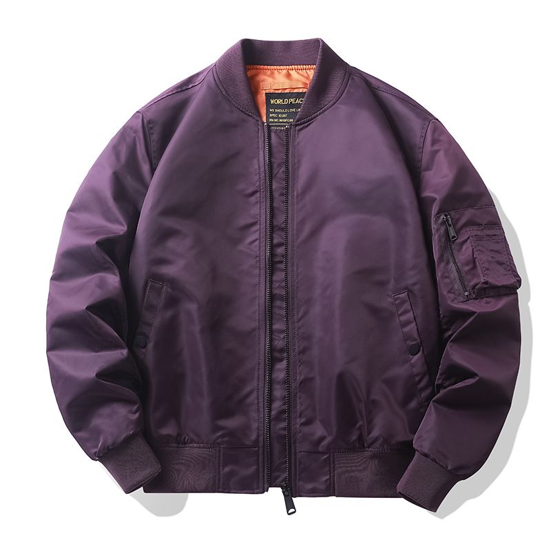 Men's Clothing Spring And Autumn Tough Jacket Live Source Air Force Ma1 Pilot Jacket Men Loose Version Flight Jacket Men_viptrois.com