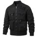"Men's Tactical Bomber Jacket – Waterproof Military Flight Coat With Utility Pockets (M-6XL, Black/Army Green/Khaki/Navy)"_viptrois.com