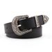 European and American retro carved belt Women's ins style pin buckle fashion all-match with dress jeans belt popular_viptrois.com