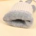 Pulse Winter New Thickened Knitted For Men And Women, Cycling Plush Elastic Cold-Proof Gloves, Fingered Warm Woolen Gloves_viptrois.com