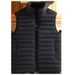Men's Lightweight Detachable Hood Vest - Slim Fit Polyester Puffer Jacket For Casual Winter Wear (Black/Red/Khaki, L-7xl)_viptrois.com