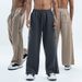 American Style Trendy Summer Loose Casual Pants For Men And Women Street Button Design_viptrois.com