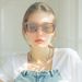 Cat Eye Frame Retro Modern Sunglasses For Men And Women Summer All Match Classic Street Shooting Driving Seaside Vacation Protection_viptrois.com