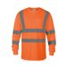 Men's Clothing Hot Selling Reflective Clothing T Shirt Breathable Long Sleeved Labor Protection Work Clothes Construction Mine Warehouse Work Clothes_viptrois.com