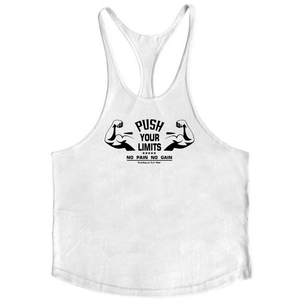 Men's Pure Cotton Fitness Vest Summer Thin Shoulder Strap Bottoming Shirt European And American Sweat-absorbing Breathable Bottoming Shirt Sleeveless_viptrois.com