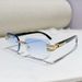 Fashion Square Sunglasses With Diamond-Cut Edges UV400 Protection Glamorous Oversized Sun Glasses Trendy Streetwear Accessory For Driving, Travel_viptrois.com