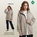 Pure Pure ARTIE Men's Clothing|Ninja Masked Metal Zipper 350G Fleece-Lined Hoodie With Ribbed Gloves And Cuffs_viptrois.com