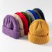 Guapi Hat Men's Autumn And Winter Knitted Hat Student European And American Woolen Hat Women's Outdoor Warm Hat Without Brim Cold Hat_viptrois.com
