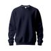 Men's Fleece-Lined Crewneck Sweatshirt – Heavyweight Relaxed Fit Casual Pullover (Solid Colors, Plus Sizes Available)_viptrois.com