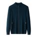 1 Aoshi Sheep Brand Pure Wool For Men, Autumn And Winter Thick Knitted Cardigan, Trendy Middle-aged Dad Men's Sweater_viptrois.com