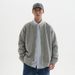 Cardigan Sweater Men's Spring And Autumn Lazy Wind With Clothes Gray American Trendy Brand High-end Niche Couple Coat_viptrois.com