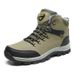 Winter Large Size Fleece-Lined Thickened Warm Snow Martin Outdoor Men's High-Top Northeast Big Cotton Boots_viptrois.com