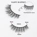 European And American Large Capacity One Piece False Eyelashes Three Dimensional Curling Natural Short Self Grafted Eyelashes_viptrois.com