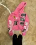 High Street Clothing Men Letter Printed Hooded Sweatshirt Y2k Autumn/Winter Retro Haruku Couple Loose Sweater 240708_viptrois.com