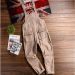 Jeans Sokotoo Men's pockets buttons loose bib overalls Hip hop suspenders jumpsuits Coveralls T221102_viptrois.com