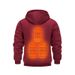 Heated Fleece Hoodie – 5-Zone Smart Warming Sweatshirt With 3 Heat Levels For Men & Women_viptrois.com