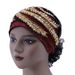 Phoenix Tail Floral Headband Hat – Fashionable Summer Lace Headpiece With Detachable Back Flower Bag_viptrois.com