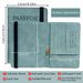 RFID Blocking Travel Wallet – Slim PU Leather Passport Holder With Multiple Card Slots For Men & Women, Secure & Lightweight (12 Colors Available)_viptrois.com