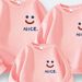 Parent-child clothing A family of three and four casual hoodie loose comfortable long-sleeved family clothing_viptrois.com