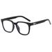 2025 New Anti-Blue Light Women, Internet Celebrity Style, Prescription For Men, Fashionable Black Frame Non-Prescription_viptrois.com
