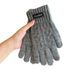 Men's Knitted Warm Gloves Winter Cold-Proof Thickened Korean Style Business Fashion Personality Cable Knit Touchscreen_viptrois.com