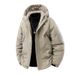 Quilted Autumn Winter 2025 New Trendy Casual Hooded Windbreaker Workwear Double Cotton Jacket Men Thickened_viptrois.com
