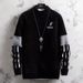 Autumn And Winter Sweater Men's Semi-turtleneck Mink Fleece Thickened Primer Knitted Sweater Trendy Threads Warm Winter Top_viptrois.com
