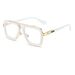 Men's Sunglasses Retro Square Frame Sunglasses For Men, High End Steam Punk Style Sunglasses, Ins Style New Flat Mirror_viptrois.com