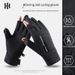 Men's Gloves Winter Sports Outdoor Cycling Gloves Non Slip Windproof Waterproof Cold Proof Touch Screen Adult Skiing Warm Gloves_viptrois.com