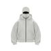 Men's Fashion Double Hooded Zip-Up Hoodie With Layered Collar - Streetwear Pullover For Winter & Spring (Black, Navy, Gray, Red, White)_viptrois.com