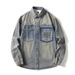 Men's Clothing Large Size Men's Spring New Retro Denim Shirt Men's Loose Versatile Embroidered Shirt Jacket Men_viptrois.com