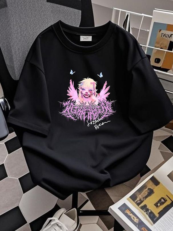 New Jazmin Bean Shirt Black Cotton Unisex Full Size S-3XL T-Shirt For Fans Casual Designer Clothes Stretched Stylish Versatile Slightly Graphic_viptrois.com