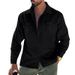 Men's Corduroy Jacket – Single-Breasted Notch Lapel, Breathable & Wrinkle-Resistant, Multi-Pocket Casual Blazer (S-XXXL, Autumn Essential)_viptrois.com