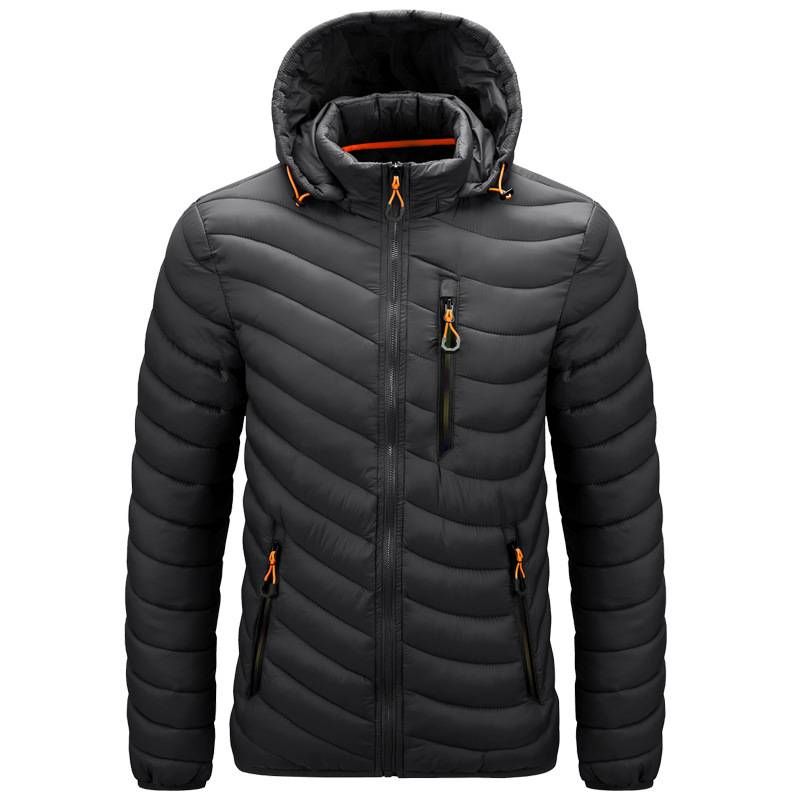 A Casual And Lightweight Men's Jacket With A Hood That Can Be Removed For Men In Autumn And Winter_viptrois.com