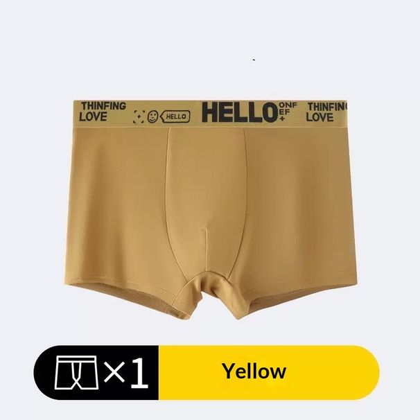 Pulse Cross-Border European Size HELLO Boxer Briefs Domestic Online Hot-Selling Men's Underwear Can Be Resold_viptrois.com