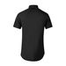 Men's Clothing Men's Slim Fit Cotton Shirt Short Sleeved Fashion Trendy Honey Embroidered Casual Clothing For Formal & Casual_viptrois.com