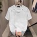 Men's Clothing Trendy Short Sleeved Ins Pure Cotton Summer New Men's Printed T Shirt Trendy Men And Women All Match Round Neck T Shirt Men_viptrois.com