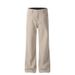 Men's Clothing Slim Straight Trousers Khaki Loose Casual Versatile Retro Long Trousers_viptrois.com