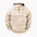 Spring And Autumn Men's Sweatshirt Hoodie Arm Zipper Multi Pocket Pullover Sports Casual Sweatshirt_viptrois.com