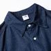 Men's Clothing Nanxia Qiaozhuang 2025 Summer New Japanese Retro Creative Pocket Denim Shirt Trendy Neutral Lapel Shirt_viptrois.com