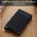 Money Clips Double Layer Rfid Metal Credit Card Holder Smart Wallet Men's Card Bag Bank Card Box Wallet Wallet Men_viptrois.com