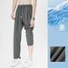 Men's Clothing Summer Casual Pants Men's 3D Willow Gusset Cooling Pants - Breathable, Quick-Dry & UV Protection Slim Fit Trousers For Summer_viptrois.com